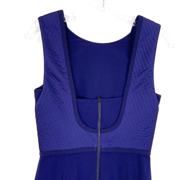 New Reiss Theodora Purple Sheath Pencil Dress Size 4 - Picture 10 of 16
